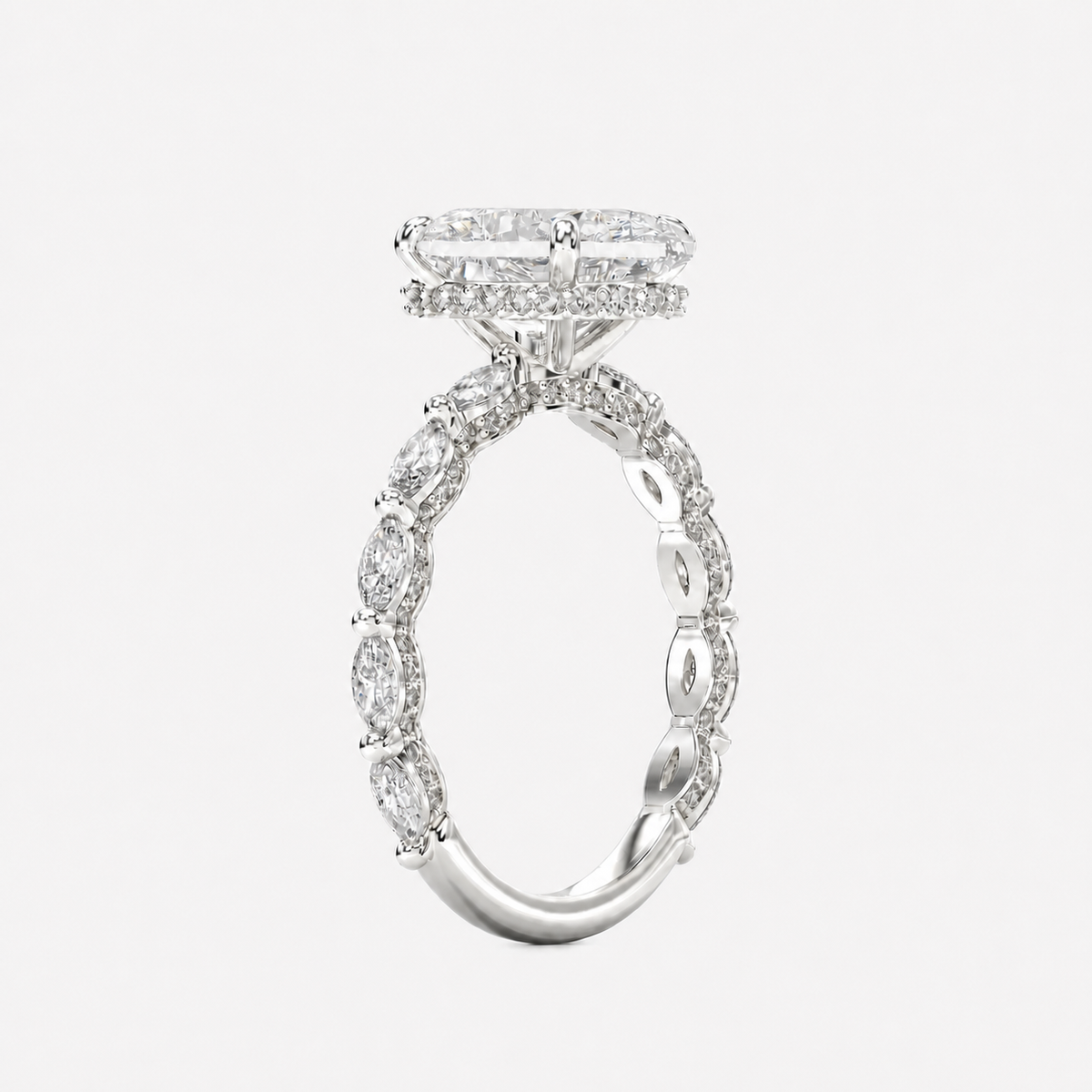 #18K White Gold