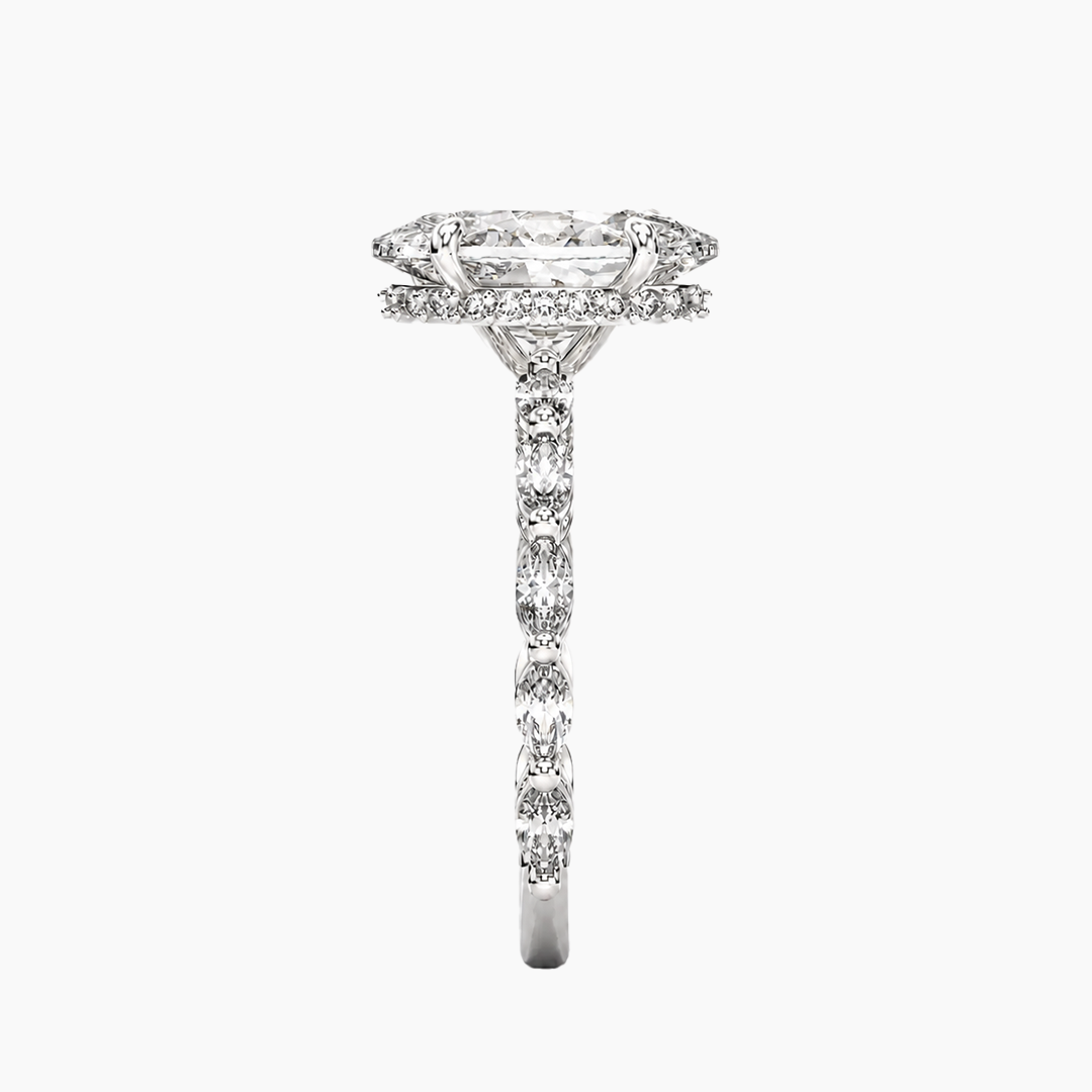 #18K White Gold