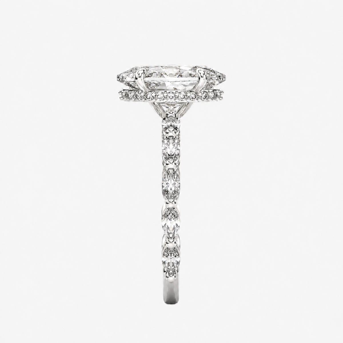 #18K White Gold