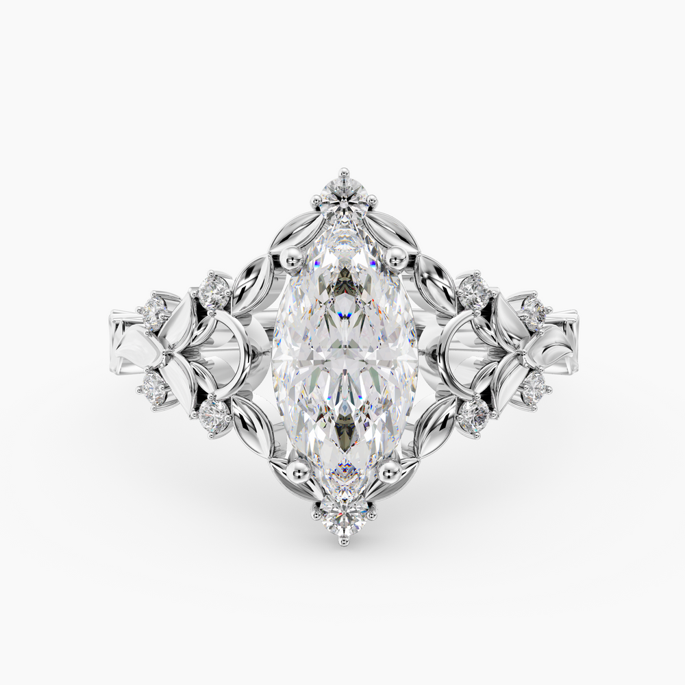 #18K White Gold