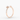 Vela Diamond Ring diamond wedding band in 18K rose gold, three-quarter view.
