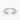 Vela Diamond Ring diamond wedding band in 18K white gold, front view.