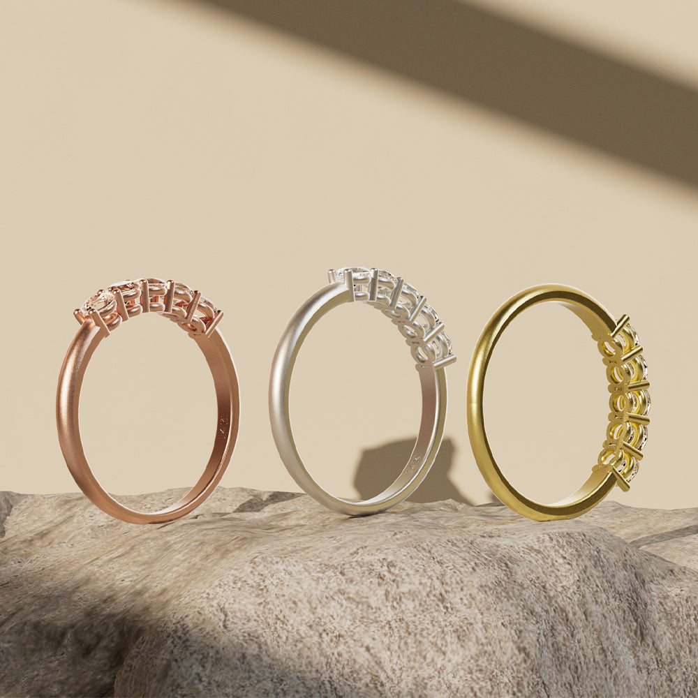 Different Jewellery Metals Rings