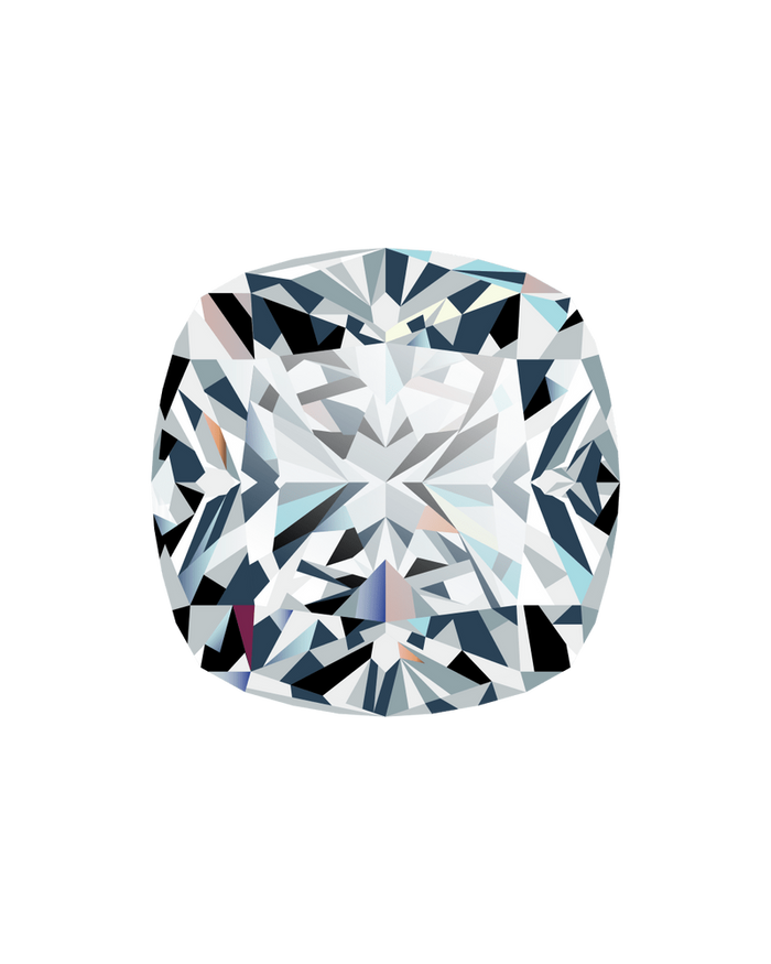 5.05 Carat · CUSHION · G · VVS2 · IGI · Excellent Cut