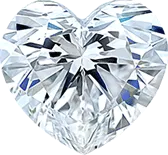 1.03 Carat · HEART · E · VVS2 · IGI · Excellent Cut