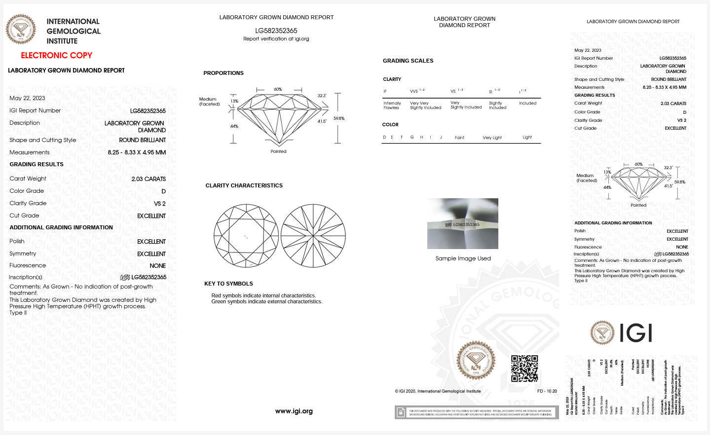 2.03ct D VS2 Round Nature Inspired Lab Grown Diamond Engagement Ring | Melia Adorned