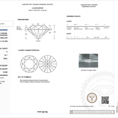 4.03ct E VS1 Three Stone Round Lab Grown Diamond Engagement Ring | Aurelia