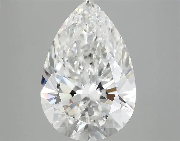 4.96 Carat · PEAR · E · VVS2 · IGI · Excellent Cut
