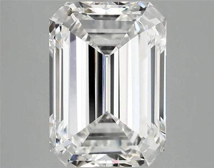 3.96 Carat · EMERALD · F · VVS2 · IGI · Excellent Cut
