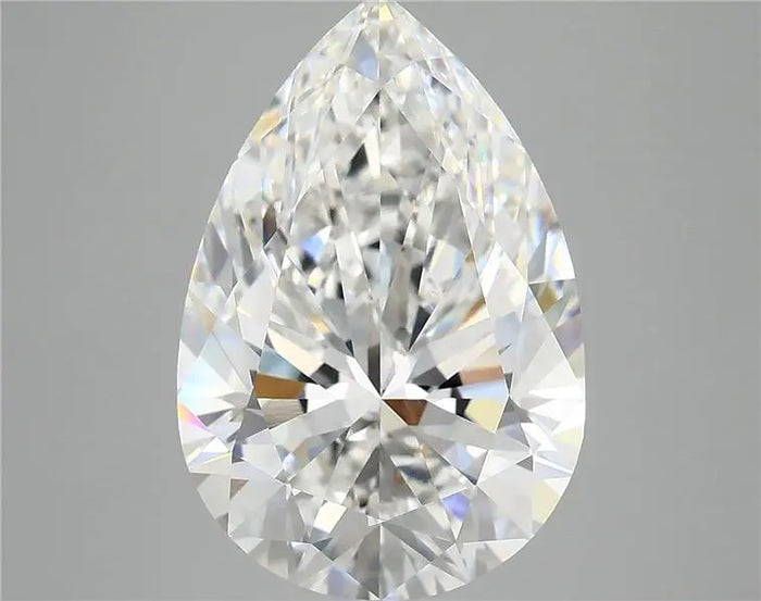 6.08 Carat · PEAR · E · VVS2 · IGI · Excellent Cut