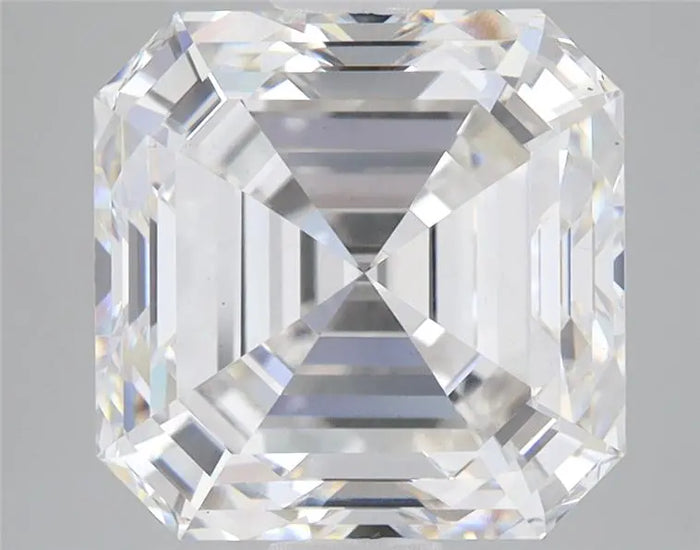 5.02 Carat · ASSCHER · F · VS2 · GIA · Excellent Cut