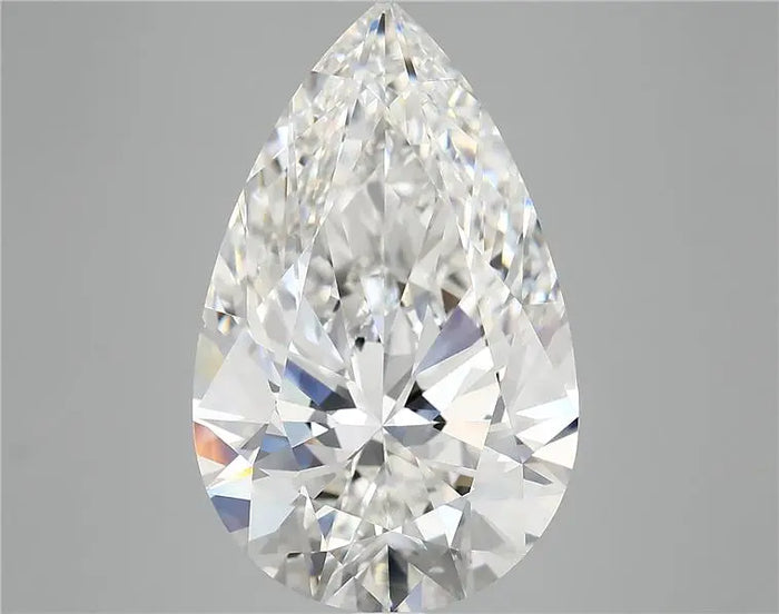 7.67 Carat · PEAR · E · VVS2 · IGI · Excellent Cut