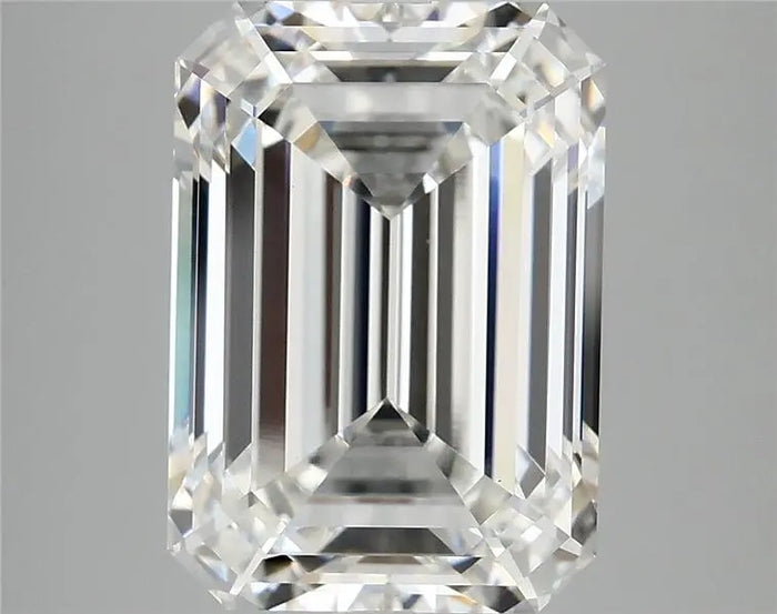 6.09 Carat · EMERALD · F · VS1 · IGI · Excellent Cut
