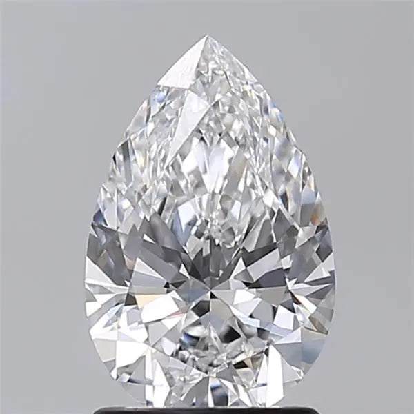 1.52 Carat · PEAR · D · VVS2 · IGI · Excellent Cut
