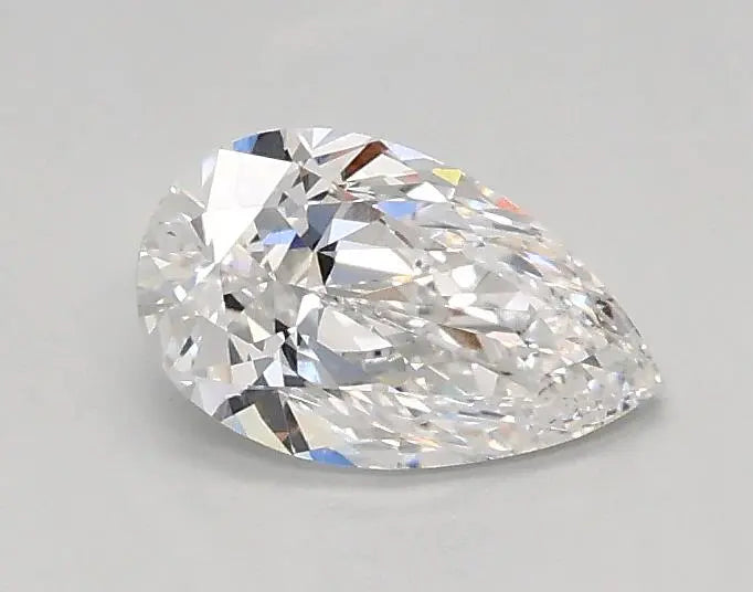 0.49 Carat · PEAR · D · VVS2 · IGI · Excellent Cut