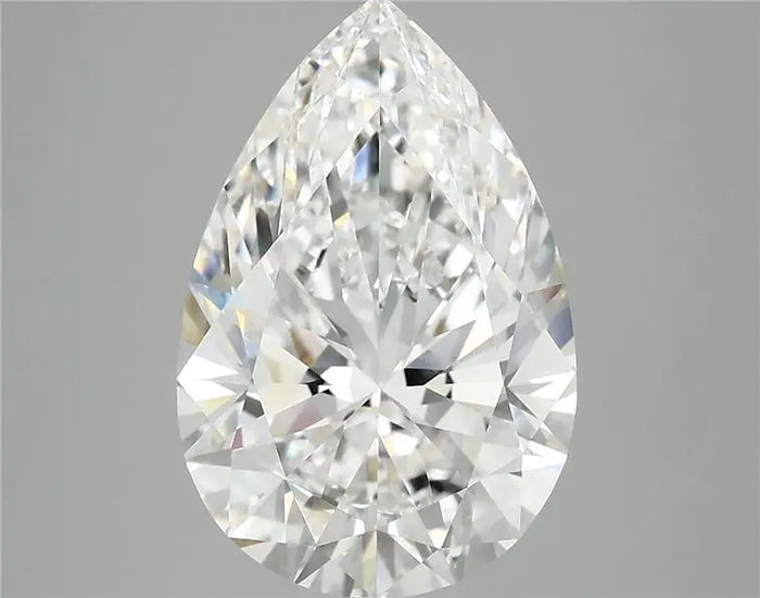 4.96 Carat · PEAR · E · VVS2 · IGI · Excellent Cut