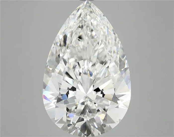 7.58 Carat · PEAR · E · VVS2 · IGI · Excellent Cut