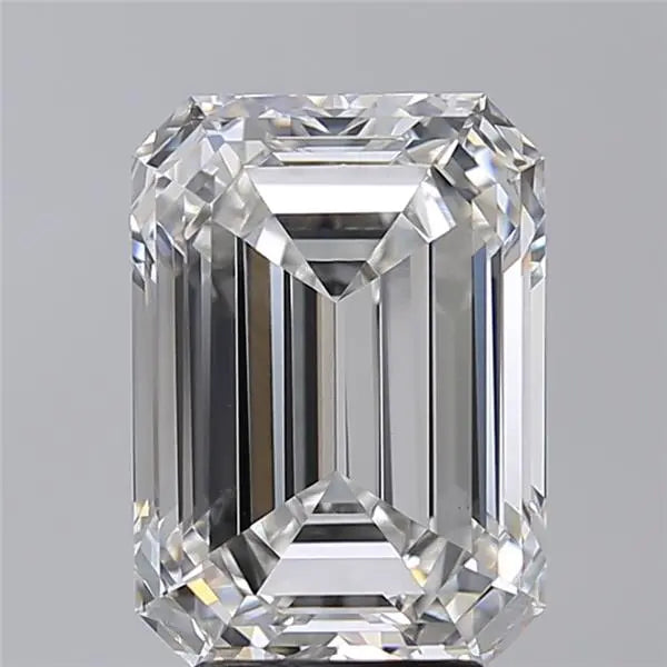 5.02 Carat · EMERALD · F · VVS2 · IGI · Very Good Cut