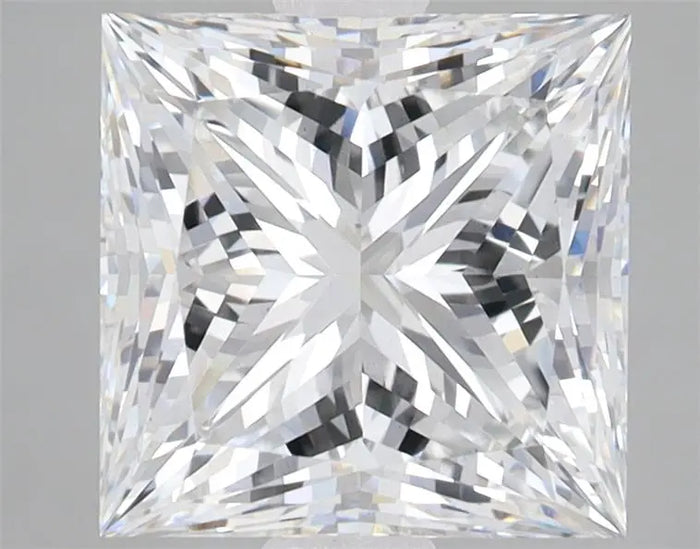 3.74 Carat · PRINCESS · E · VS1 · IGI · Excellent Cut