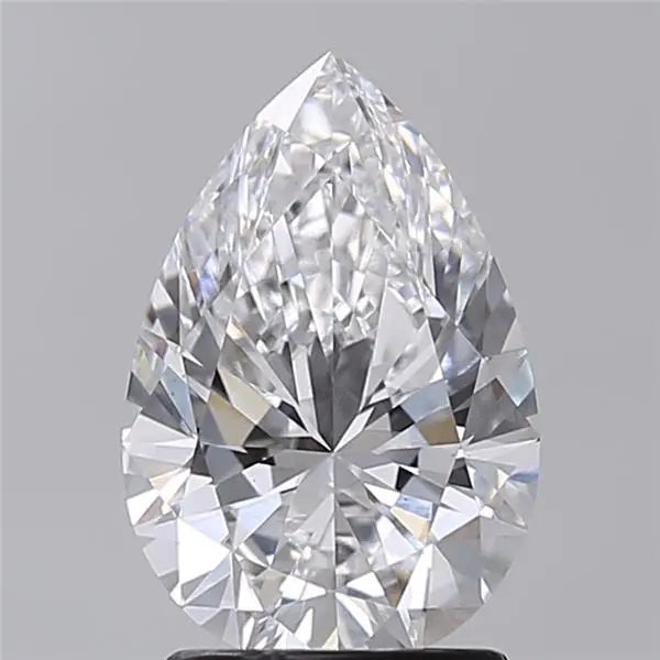 2.01 Carat · PEAR · D · VVS2 · IGI · Very Good Cut