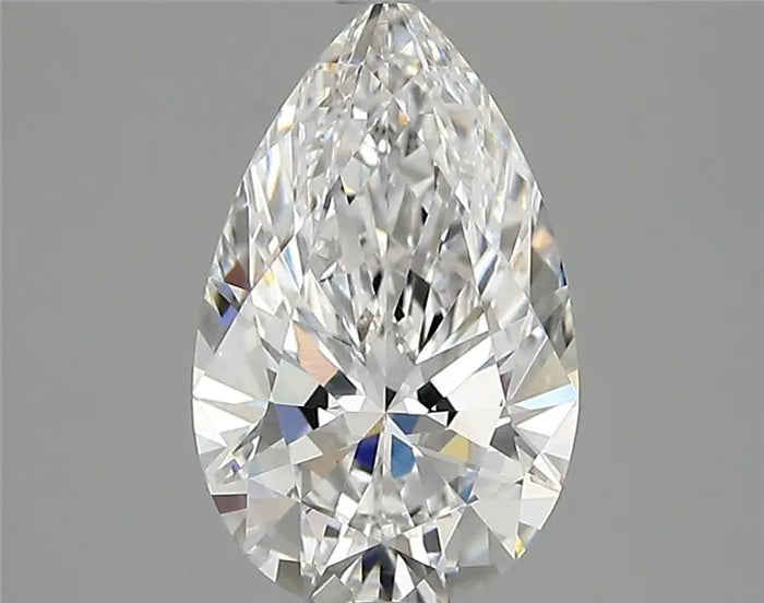 2.10 Carat · PEAR · D · VVS2 · IGI · Excellent Cut