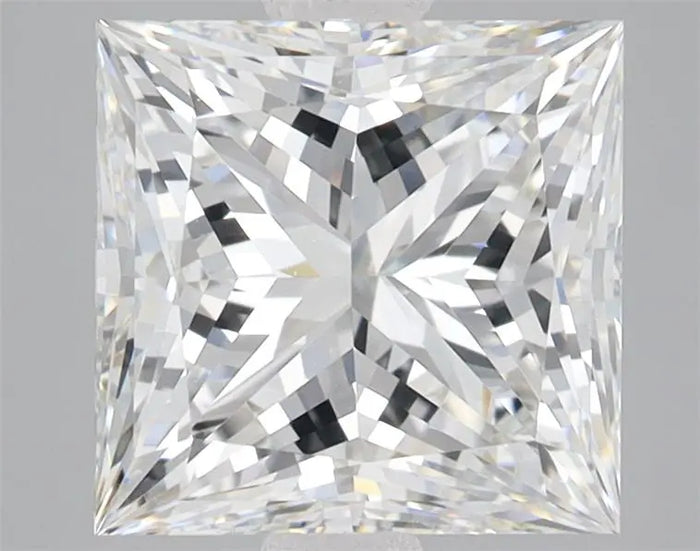 3.72 Carat · PRINCESS · F · VVS2 · IGI · Excellent Cut