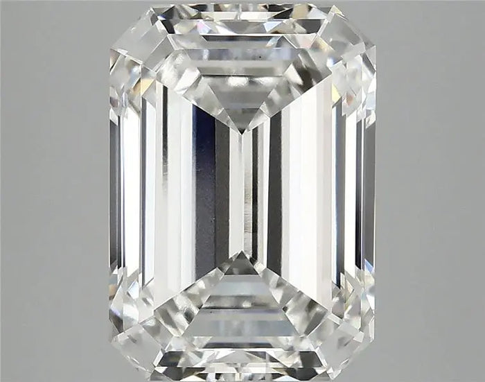 5.06 Carat · EMERALD · F · VVS2 · IGI · Excellent Cut