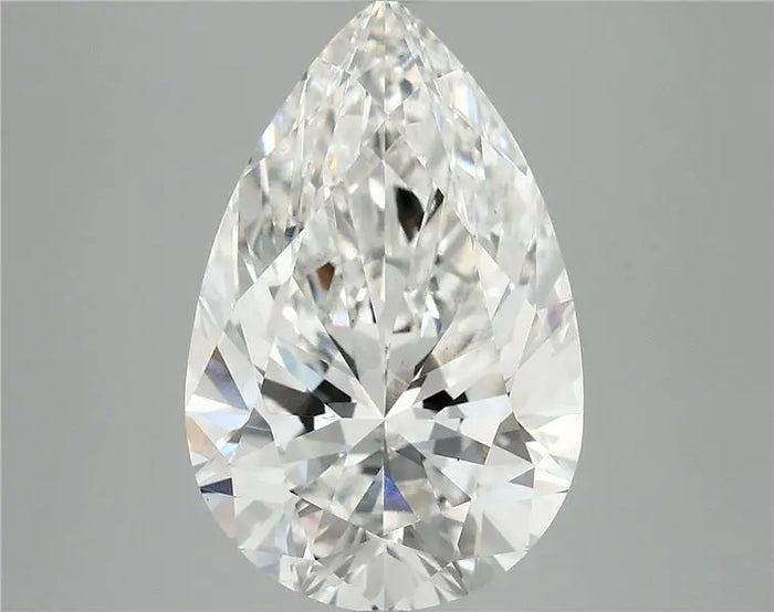 6.08 Carat · PEAR · F · VS1 · IGI · Excellent Cut