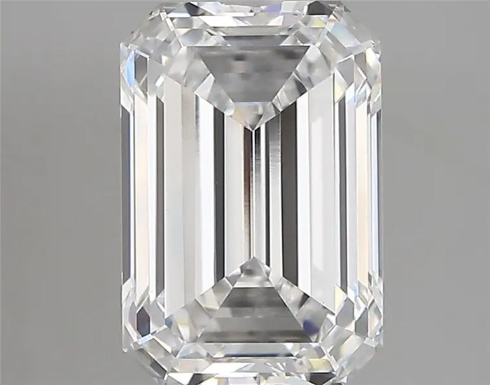 2.87 Carat · EMERALD · D · VVS2 · IGI · Excellent Cut