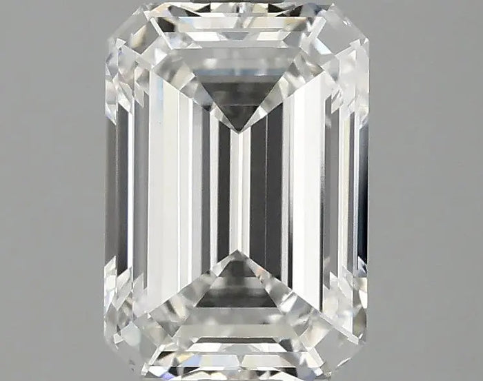 2.05 Carat · EMERALD · E · VVS2 · IGI · Excellent Cut
