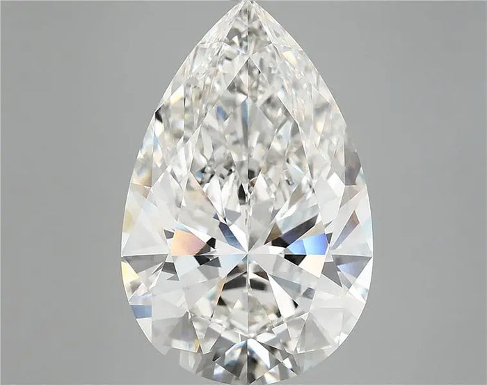 9.56 Carat · PEAR · F · VVS2 · IGI · Excellent Cut