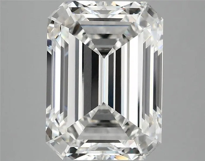 5.09 Carat · EMERALD · F · VVS2 · IGI · Excellent Cut