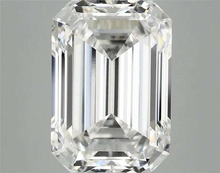 5.04 Carat · EMERALD · F · VVS2 · IGI · Excellent Cut