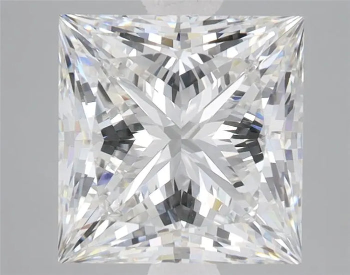 4.05 Carat · PRINCESS · F · VVS2 · IGI · Excellent Cut
