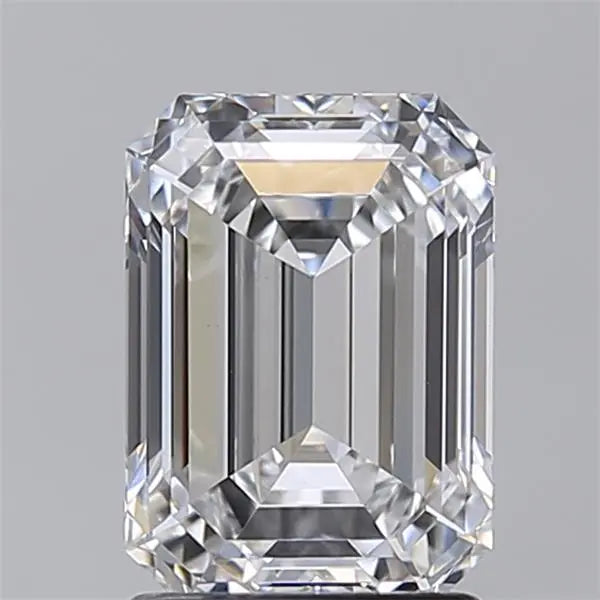 2.00 Carat · EMERALD · D · VVS2 · IGI · Excellent Cut