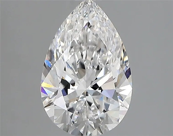 1.68 Carat · PEAR · D · VVS2 · IGI · Excellent Cut