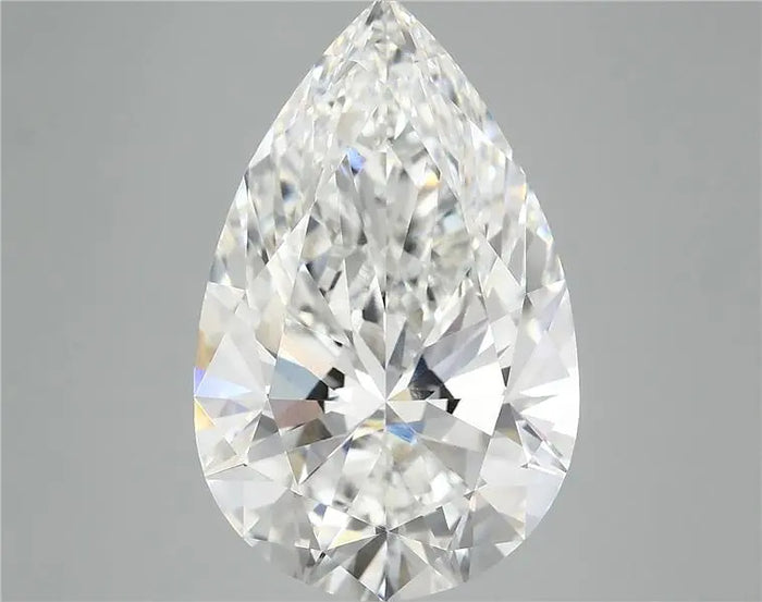 7.57 Carat · PEAR · E · VVS2 · IGI · Excellent Cut