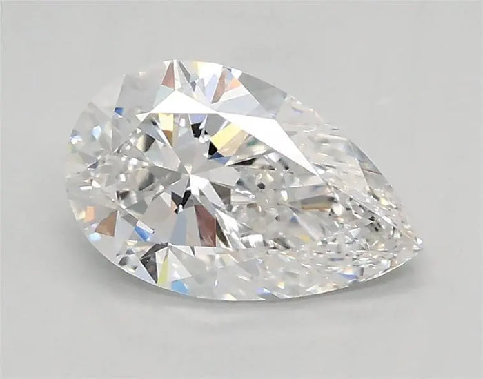 0.91 Carat · PEAR · D · VVS1 · IGI · Excellent Cut