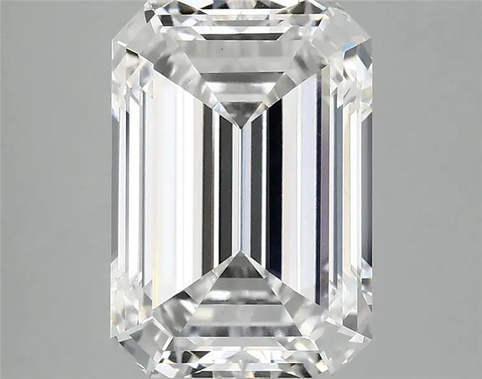 3.98 Carat · EMERALD · D · VVS2 · IGI · Excellent Cut
