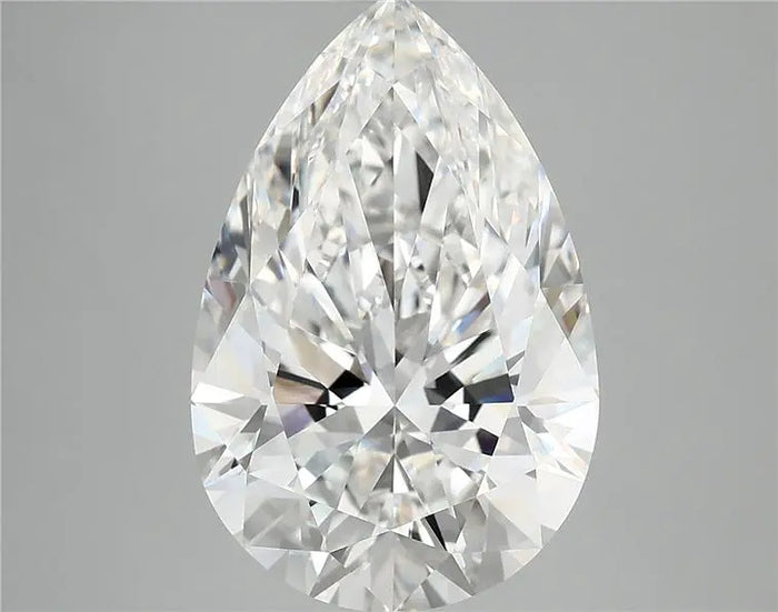 6.08 Carat · PEAR · E · VVS2 · IGI · Excellent Cut