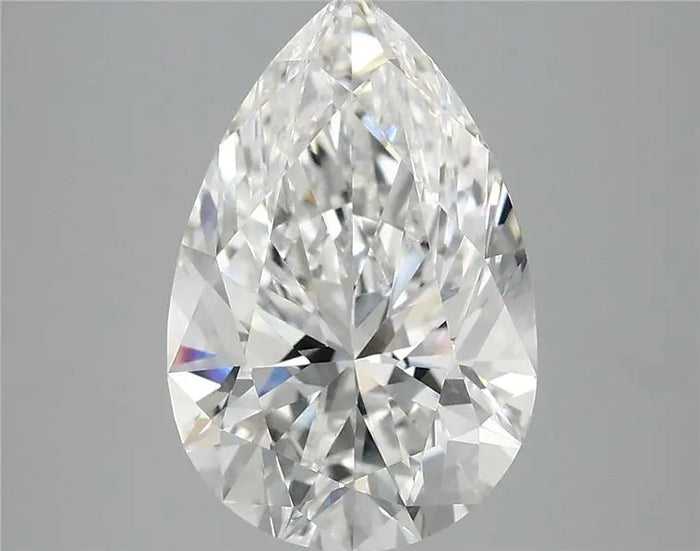 4.08 Carat · PEAR · E · VVS2 · IGI · Excellent Cut