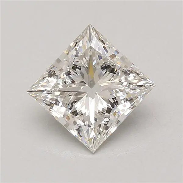 3.52 Carat · PRINCESS · F · VVS2 · IGI · Excellent Cut