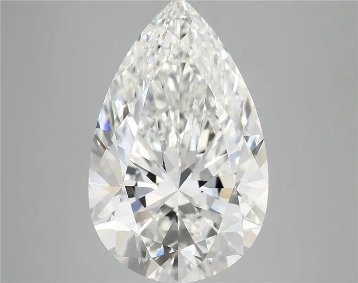 6.08 Carat · PEAR · F · VVS2 · IGI · Excellent Cut