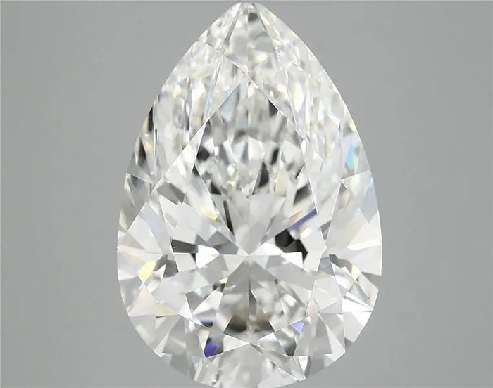 6.08 Carat · PEAR · F · VVS2 · IGI · Excellent Cut