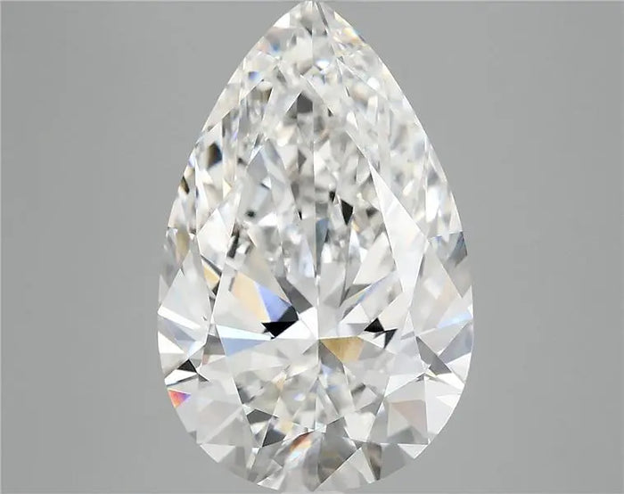 6.08 Carat · PEAR · E · VVS2 · IGI · Excellent Cut