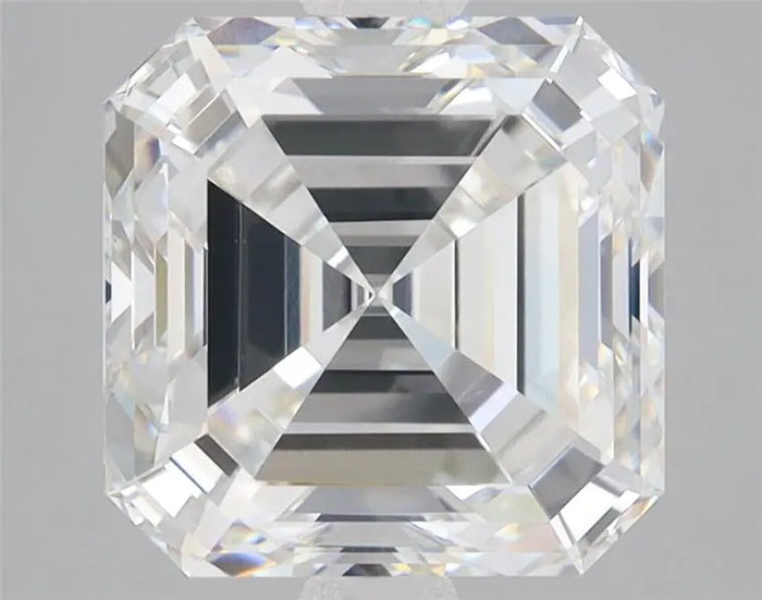 4.58 Carat · ASSCHER · F · VVS2 · IGI · Excellent Cut