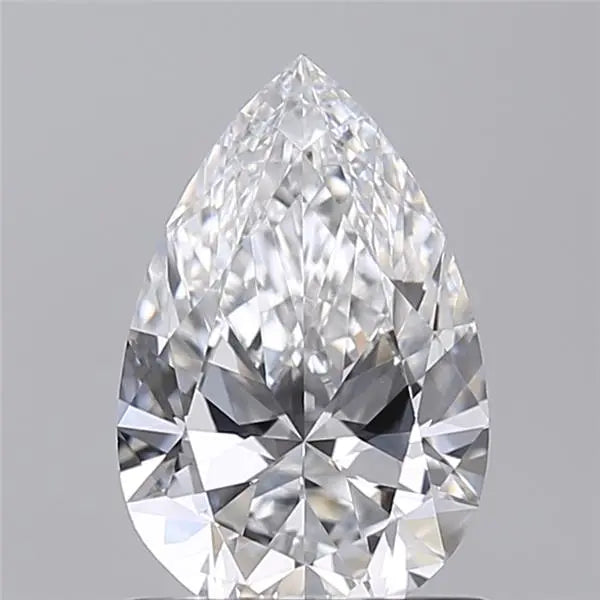 1.02 Carat · PEAR · D · VVS2 · IGI · Excellent Cut