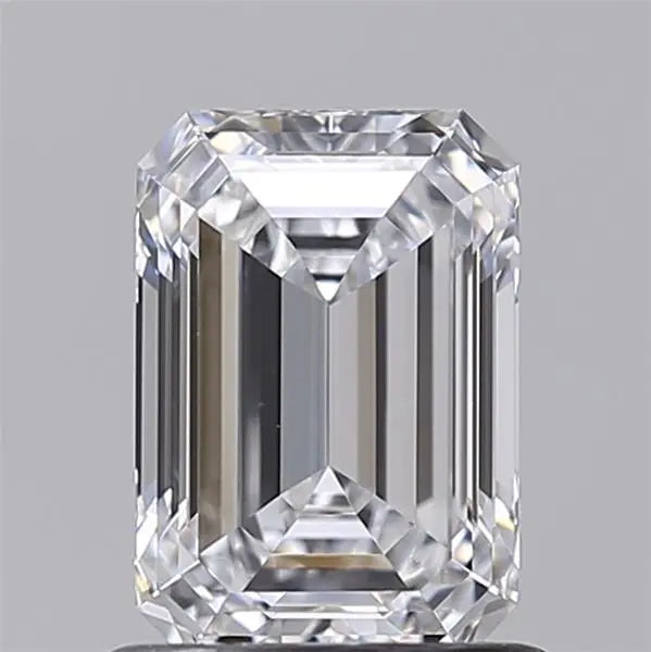 1.02 Carat · EMERALD · D · VVS1 · IGI · Ideal Cut