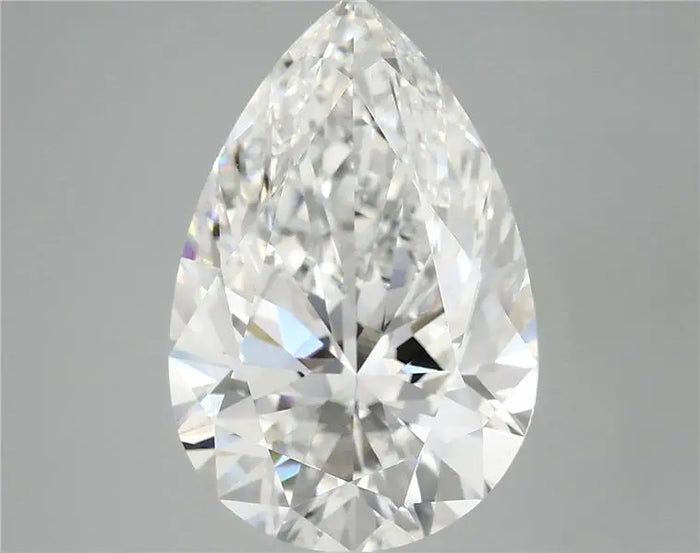 6.08 Carat · PEAR · E · VVS2 · IGI · Excellent Cut