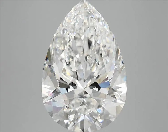 7.57 Carat · PEAR · F · VVS2 · IGI · Excellent Cut